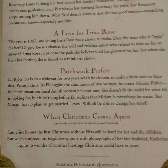 An Amish Year,  by Beth Wiseman. 4 Sweet Amish Romances in one book. - Picture 2 of 4